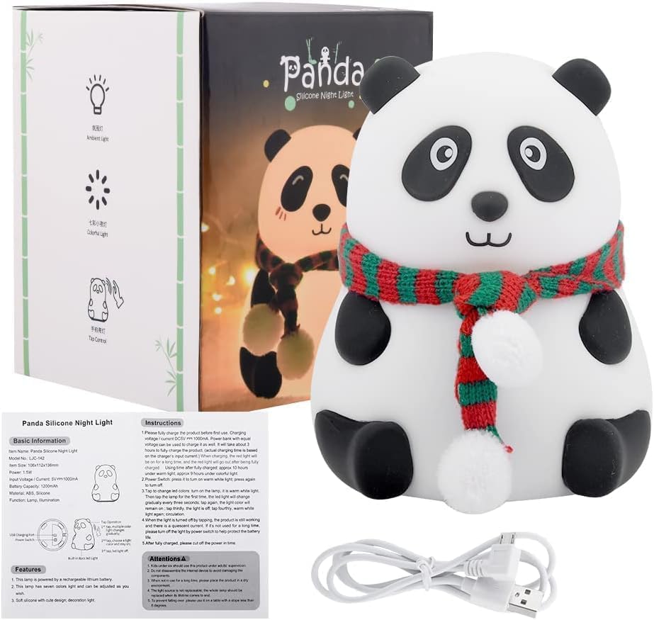 Cute Panda Night Lamp