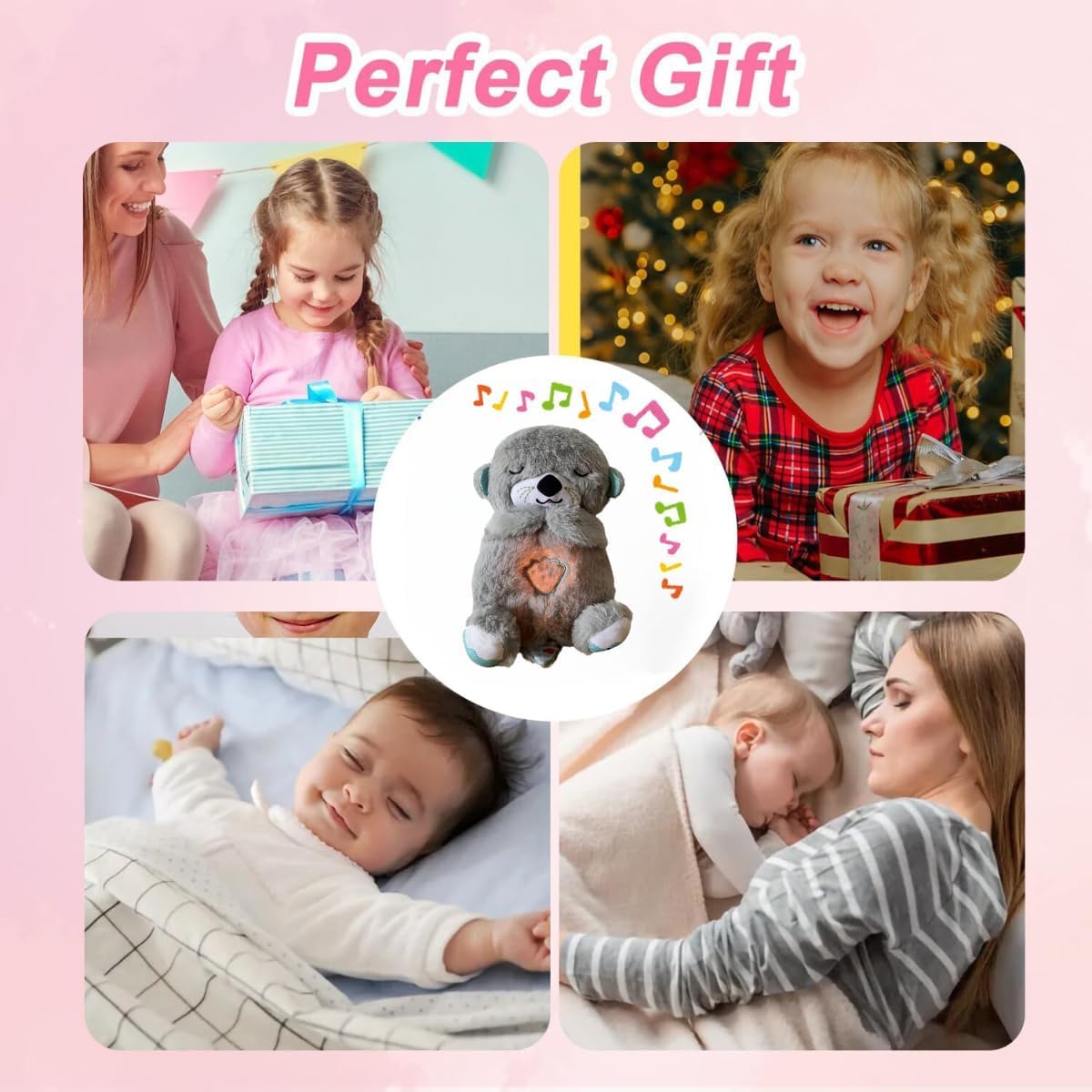 Breathing Teddy Bear Sleep Buddy
