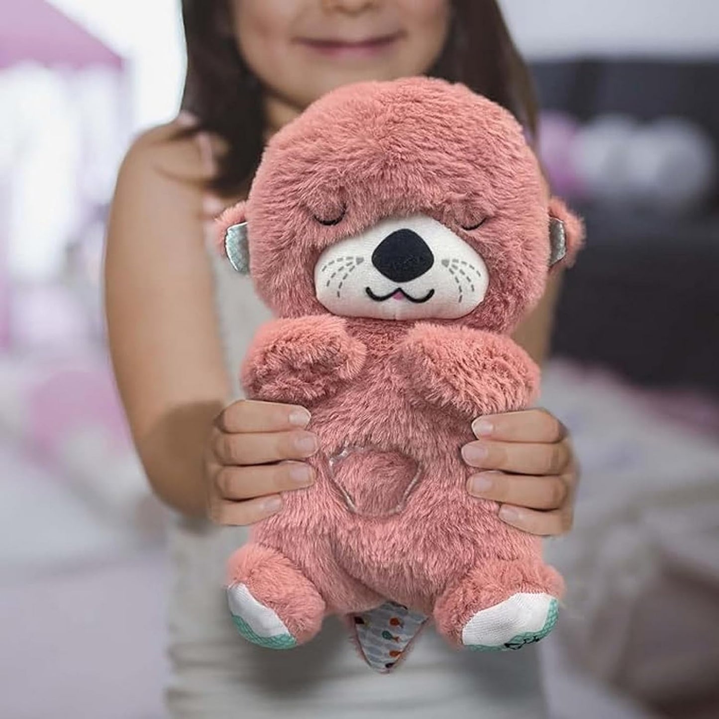 Breathing Teddy Bear Sleep Buddy